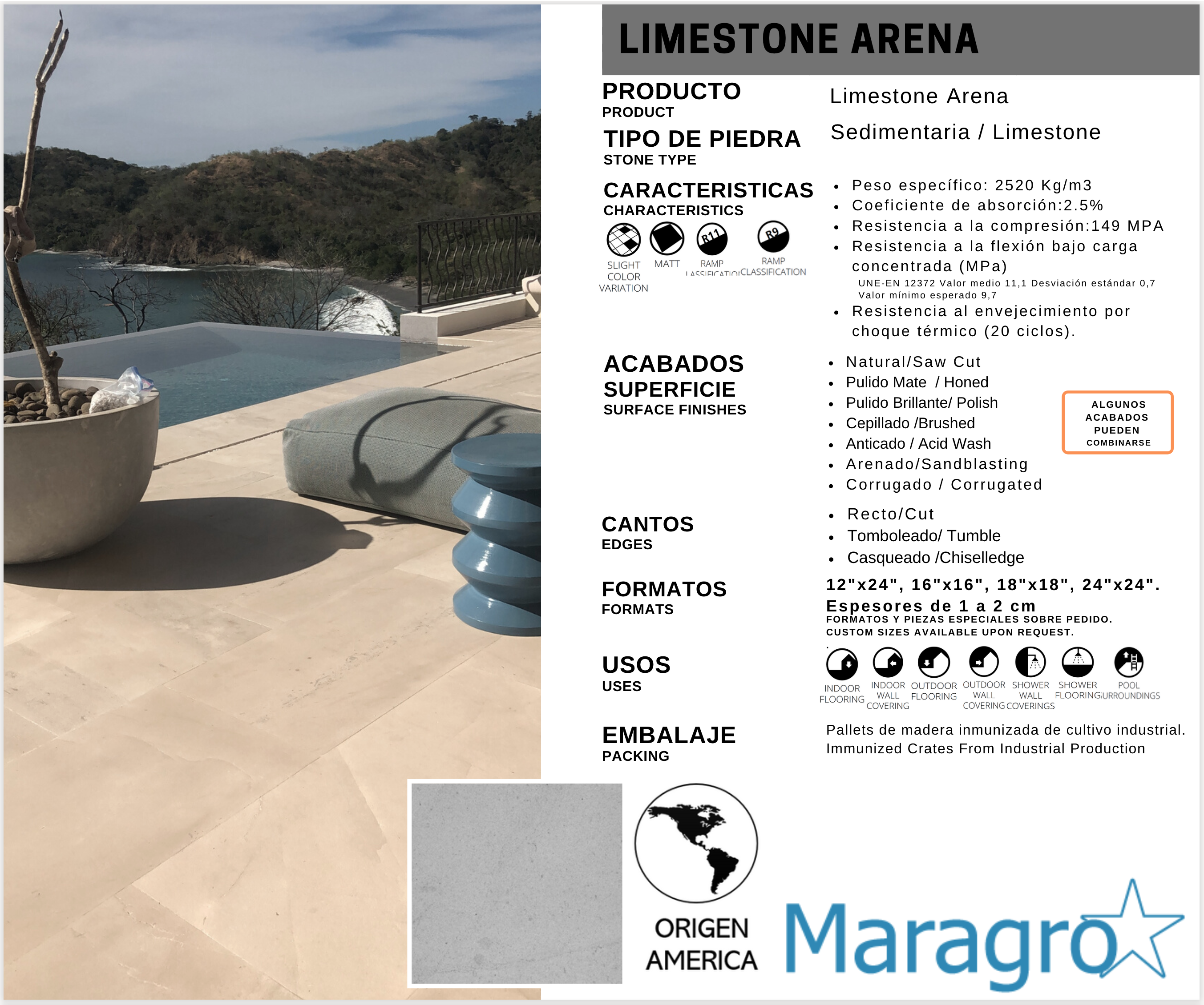 LimeStone Arena Ficha Técnica Maragro Costa Rica LimeStone Arena Ficha Técnica Maragro Costa Rica